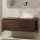 Hansgrohe Xelu Q Dupla Konzolos mosdószekrény 1360/550 mosdótálakhoz, matt fehér fogantyú/sötét dió 54069700