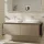Hansgrohe Xelu Q Dupla Konzolos mosdószekrény 1560/550 mosdótálakhoz, króm fogantyú/természetes tölgy 54072000