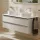 Hansgrohe Xelu Q Konzolos mosdószekrény négy fiókkal 1360/550 mosdótálakhoz, króm fogantyú/magasfényű fehér 54086000
