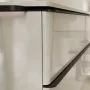 Hansgrohe Xelu Q Konzolos mosdószekrény négy fiókkal 1360/550 mosdótálakhoz, matt fekete fogantyú/magasfényű fehér 54086670