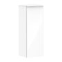 Hansgrohe Xelu Q ajtós szekrény 106,5x40x35 cm baloldali ajtópánt,matt fehér fogantyú/magasfényű fehér 54127700