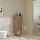 Hansgrohe Xelu Q ajtós szekrény 106,5x40x35 cm baloldali ajtópánt, matt fekete fogantyú/ természetes tölgy 54129670