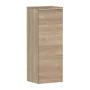 Hansgrohe Xelu Q ajtós szekrény 106,5x40x35 cm baloldali ajtópánt, matt fehér fogantyú/természetes tölgy 54129700