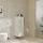 Hansgrohe Xelu Q ajtós szekrény 106,5x40x35 cm jobboldali ajtópánt, króm fogantyú/ magasfényű fehér 54131000