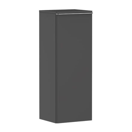 Hansgrohe Xelu Q ajtós szekrény 106,5x40x35 cm jobboldali ajtópánt, króm fogantyú/ matt szürke gyémánt 54132000