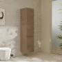 Hansgrohe Xelu Q magas ajtós szekrény 165x40x35 cm baloldali ajtópánt, króm fogantyú/természetes tölgy 54137000