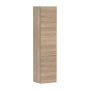 Hansgrohe Xelu Q magas ajtós szekrény 165x40x35 cm baloldali ajtópánt, matt fehér fogantyú/természetes tölgy 54137700