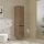 Hansgrohe Xelu Q magas ajtós szekrény 165x40x35 cm jobboldali ajtópánt, matt fekete fogantyú/természetes tölgy 54141670