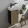 Hansgrohe Xevolos E mosdószekrény kézmosóhoz 34x24,5 cm bal oldali zsanérral, matt palaszürke / texturált bronz 54168390