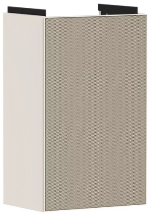 Hansgrohe Xevolos E mosdószekrény kézmosóhoz 34x24,5 cm jobb oldali zsanérral, matt homok / texturált bronz 54170390
