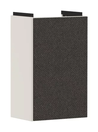 Hansgrohe Xevolos E mosdószekrény kézmosóhoz 34x24,5 cm jobb oldali zsanérral, matt homok / textil sötétszürke 54170660