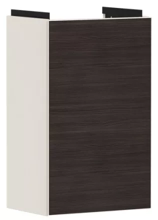 Hansgrohe Xevolos E mosdószekrény kézmosóhoz 34x24,5 cm jobb oldali zsanérral, matt homok / sötét tölgy 54170730