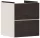 Hansgrohe Xevolos E 2 fiókos mosdószekrény kézmosóhoz 48x47,5 cm, matt homok / sötét tölgy 54173730
