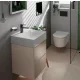 Hansgrohe Xevolos E 2 fiókos mosdószekrény kézmosóhoz 48x47,5 cm, matt homok / metál homok 54173790