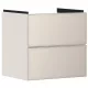 Hansgrohe Xevolos E 2 fiókos mosdószekrény 58x47,5 cm, matt homok / metál homok  54176790