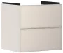 Hansgrohe Xevolos E 2 fiókos mosdószekrény 58x47,5 cm, matt homok / metál homok  54176790