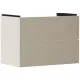 Hansgrohe Xevolos E 2 fiókos mosdószekrény 78x47,5 cm, matt homok / texturált bronz 54179390