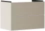 Hansgrohe Xevolos E 2 fiókos mosdószekrény 78x47,5 cm, matt homok / texturált bronz 54179390