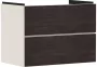 Hansgrohe Xevolos E 2 fiókos mosdószekrény 78x47,5 cm, matt homok / sötét tölgy 54179730