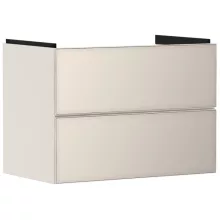   Hansgrohe Xevolos E 2 fiókos mosdószekrény 78x47,5 cm, matt homok / metál homok 54179790