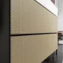 Hansgrohe Xevolos E 2 fiókos mosdószekrény 78x47,5 cm, matt palaszürke / texturált bronz 54180390