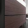 Hansgrohe Xevolos E 2 fiókos mosdószekrény 78x47,5 cm, matt palaszürke / sötét tölgy 54180730