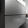 Hansgrohe Xevolos E 2 fiókos mosdószekrény 78x47,5 cm, matt palaszürke / metál palaszürke 54180770