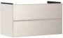 Hansgrohe Xevolos E 2 fiókos mosdószekrény 98x47,5 cm, matt homok / metál homok 54182790