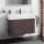 Hansgrohe Xevolos E 2 fiókos mosdószekrény 98x47,5 cm, matt palaszürke / sötét tölgy 54183730
