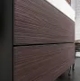 Hansgrohe Xevolos E 2 fiókos mosdószekrény 98x47,5 cm, matt palaszürke / sötét tölgy 54183730