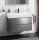Hansgrohe Xevolos E 2 fiókos mosdószekrény 98x47,5 cm, matt palaszürke / metál palaszürke 54183770