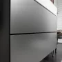 Hansgrohe Xevolos E 2 fiókos mosdószekrény 98x47,5 cm, matt palaszürke / metál palaszürke 54183770