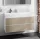 Hansgrohe Xevolos E 2 fiókos mosdószekrény 118x47,5 cm, matt fehér / texturált bronz 54184390