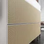 Hansgrohe Xevolos E 2 fiókos mosdószekrény 118x47,5 cm, matt fehér / texturált bronz 54184390