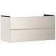 Hansgrohe Xevolos E 2 fiókos mosdószekrény 118x47,5 cm, matt homok / metál homok 54185790