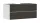 Hansgrohe Xevolos E 2 fiókos mosdószekrény középkivágású pultlaphoz 1180x550 mm, matt fehér/textil sötétszürke 54193660