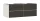 Hansgrohe Xevolos E 4 fiókos mosdószekrény 1370x550 mm, matt homok/textil sötétszürke 54197660