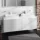 Hansgrohe Xevolos E 4 fiókos mosdószekrény 1570x550 mm, matt fehér/metálfehér 54199320