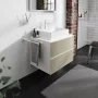 Hansgrohe Xevolos E 780/550 pultlap középkivágással ráültetett mosdótálakhoz, matt fehér 54208700