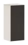Hansgrohe Xevolos E középmagas szekrény 405x360 mm jobboldali ajtópánt, matt homok/textil sötétszürke 54216660
