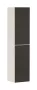 Hansgrohe Xevolos E magas szekrény 176x40x36 cm baloldali ajtópánt, matt homok/textil sötétszürke 54219660