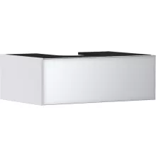   Hansgrohe Xevolos E 1 fiókos mosdószekrény 780x550 mm, matt fehér/metálfehér 54310320