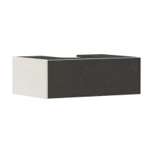   Hansgrohe Xevolos E 1 fiókos mosdószekrény 780x550 mm, matt homok/textil sötétszürke 54311660