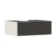 Hansgrohe Xevolos E 1 fiókos mosdószekrény 780x550 mm, matt homok/textil sötétszürke 54311660