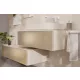 Hansgrohe Xevolos E 1 fiókos mosdószekrény 980x550 mm, matt homok/texturált bronz 54314390