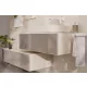 Hansgrohe Xevolos E 1 fiókos mosdószekrény 980x550 mm, matt homok/metál homok 54314790