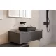 Hansgrohe Xevolos E 1 fiókos mosdószekrény 980x550 mm, matt palaszürke/metál palaszürke 54315770