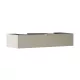 Hansgrohe Xevolos E 2 fiókos mosdószekrény 1370x550 mm, matt homok/texturált bronz 54317390