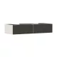 Hansgrohe Xevolos E 2 fiókos mosdószekrény 1370x550 mm, matt homok/textil sötétszürke 54317660