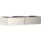 Hansgrohe Xevolos E 2 fiókos mosdószekrény 1370x550 mm, matt homok/metál homok 54317790